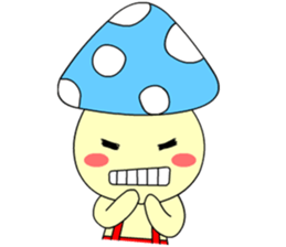 Little mushroom sticker #6785307