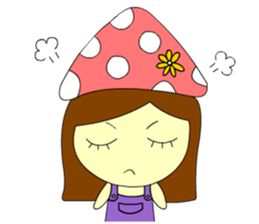 Little mushroom sticker #6785309