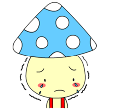 Little mushroom sticker #6785314