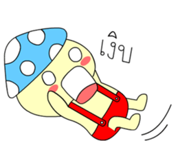 Little mushroom sticker #6785317