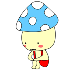 Little mushroom sticker #6785320