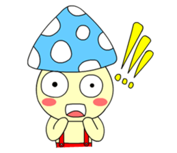 Little mushroom sticker #6785324
