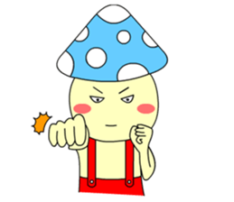 Little mushroom sticker #6785327