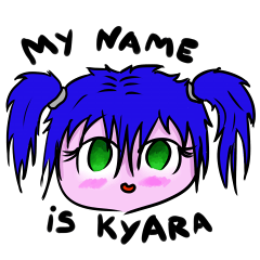 Kyara, the cute little ball.