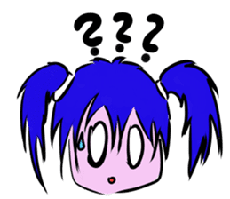 Kyara, the cute little ball. sticker #6786019