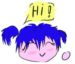 Kyara, the cute little ball. sticker #6786021