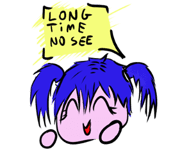 Kyara, the cute little ball. sticker #6786027