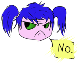 Kyara, the cute little ball. sticker #6786030