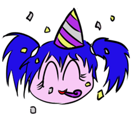 Kyara, the cute little ball. sticker #6786031