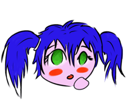 Kyara, the cute little ball. sticker #6786037