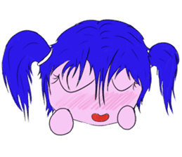 Kyara, the cute little ball. sticker #6786038