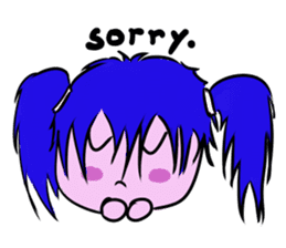 Kyara, the cute little ball. sticker #6786041