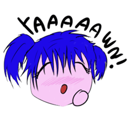 Kyara, the cute little ball. sticker #6786045