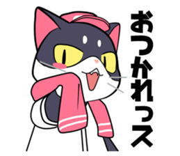 The cat which plays baseball ver.3 sticker #6786051
