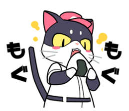 The cat which plays baseball ver.3 sticker #6786081