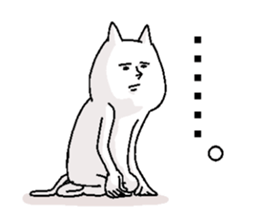 expressionless NEKO 4 sticker #6786141