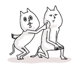 expressionless NEKO 4 sticker #6786150