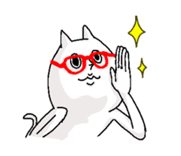 expressionless NEKO 4 sticker #6786156