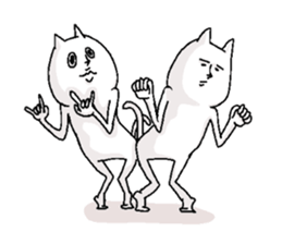 expressionless NEKO 4 sticker #6786157