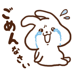 Rabbit of the joy sorrow