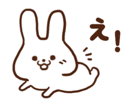 Rabbit of the joy sorrow sticker #6786208