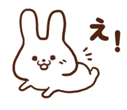 Rabbit of the joy sorrow sticker #6786208
