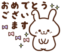 Rabbit of the joy sorrow sticker #6786211