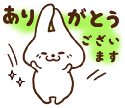 Rabbit of the joy sorrow sticker #6786212