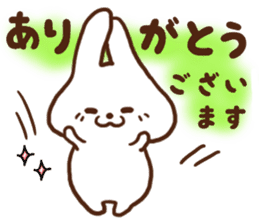 Rabbit of the joy sorrow sticker #6786212