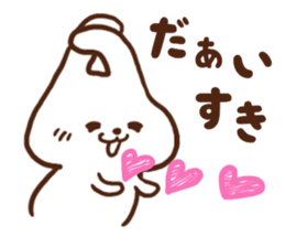 Rabbit of the joy sorrow sticker #6786218