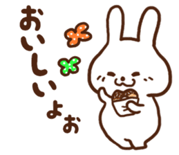 Rabbit of the joy sorrow sticker #6786220