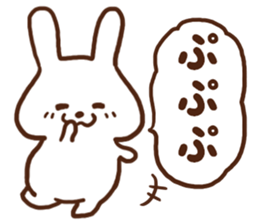 Rabbit of the joy sorrow sticker #6786222