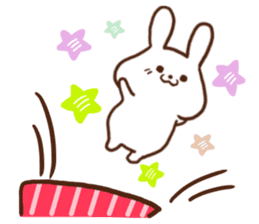 Rabbit of the joy sorrow sticker #6786223