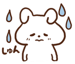 Rabbit of the joy sorrow sticker #6786229