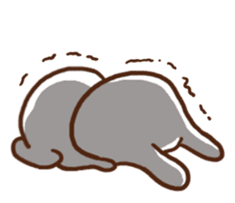 Rabbit of the joy sorrow sticker #6786235