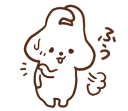 Rabbit of the joy sorrow sticker #6786239