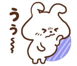 Rabbit of the joy sorrow sticker #6786244