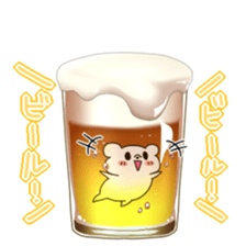 It started chilled bear. sticker #6786331