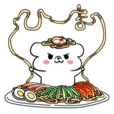 It started chilled bear. sticker #6786336