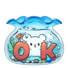 It started chilled bear. sticker #6786345