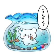 It started chilled bear. sticker #6786355