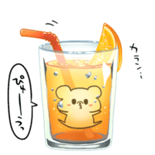 It started chilled bear. sticker #6786362