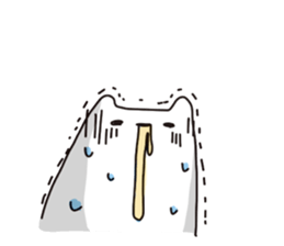 Mysterious spaceman sticker #6786553