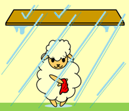 SHEEP GOLFER 2 sticker #6787838