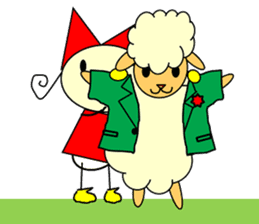 SHEEP GOLFER 2 sticker #6787845