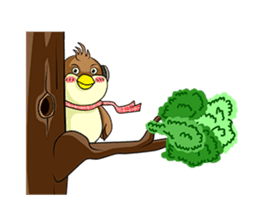 Nok Ouan (Thai) sticker #6788179