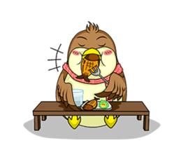 Nok Ouan (Thai) sticker #6788200