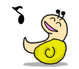 Snail's happy sticker7 sticker #6788944