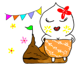 Nong Juke Songkran Festival. (^_^) sticker #6789251