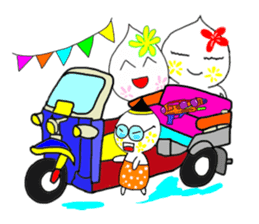 Nong Juke Songkran Festival. (^_^) sticker #6789252